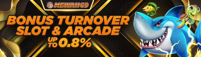 BONUS TURNOVER SLOT DAN ARCADE UP TO 0.8%